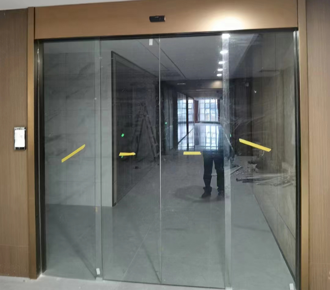建邺区玻璃感应门定制